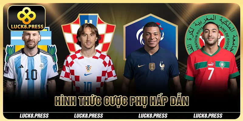 Hình thức cược phụ hấp dẫn